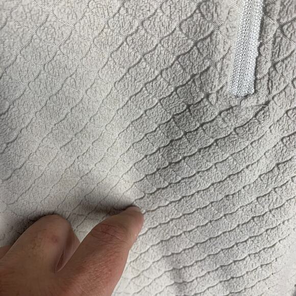 Simply Southern Sweater Womens Large Pullover Beige Recycled Half Zip Casual - Picture 6 of 6